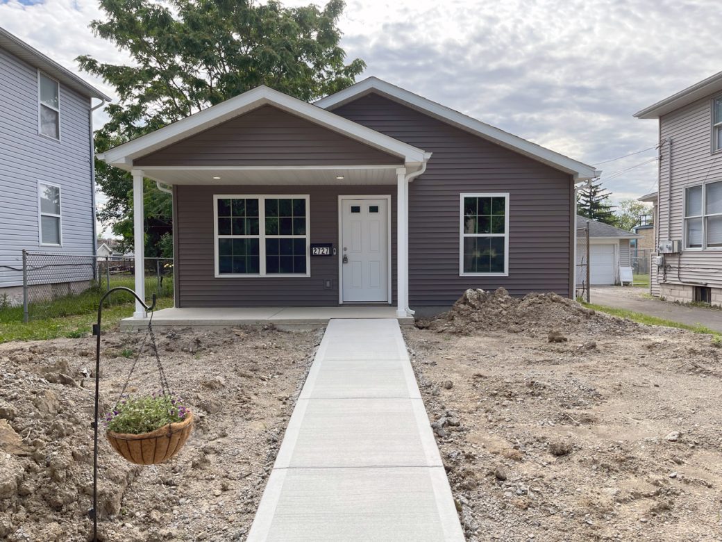 Habitat home on Holton Ave
