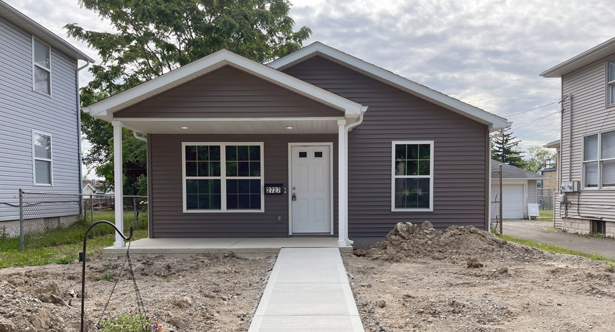 Habitat home built for Vincent Village