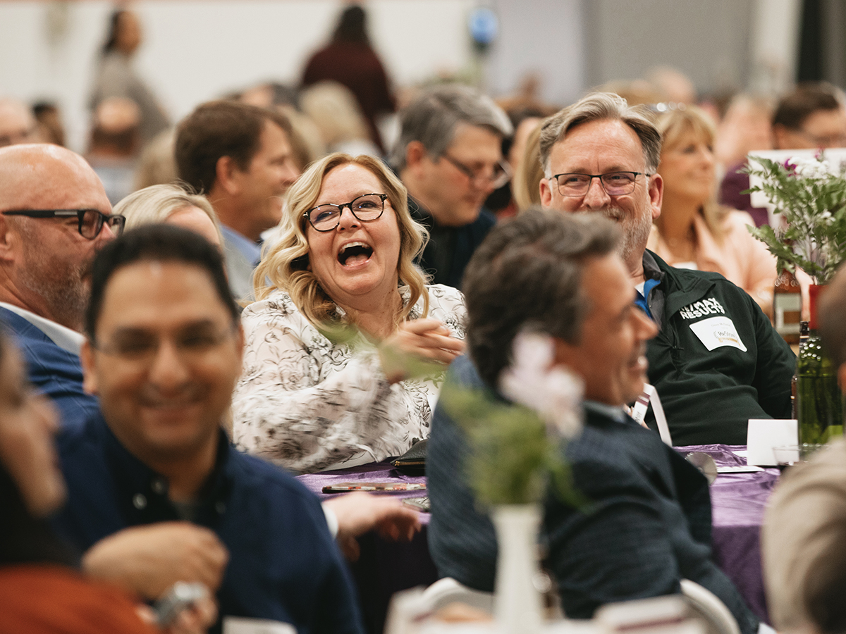 Crowd at ReStore Your Passion event