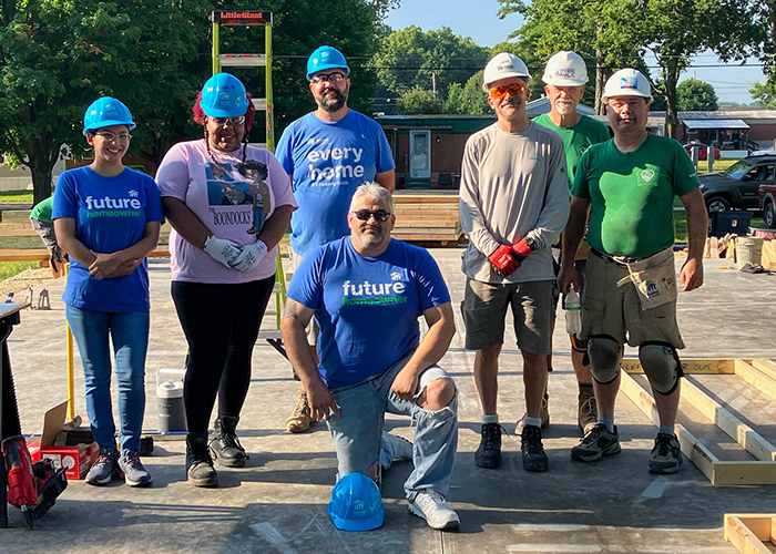 Group of volunteers
