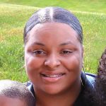 Woman smiling