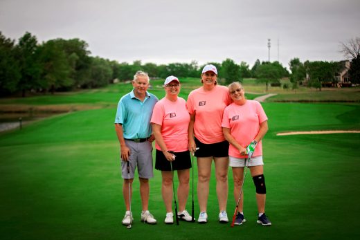 Crosby group at golf outing