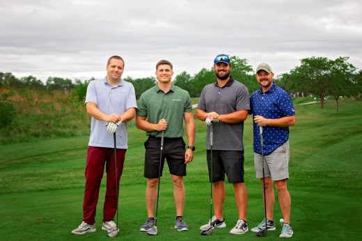 Jack Laurie group at golf outing