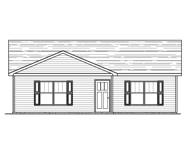 Mount Vernon floor plan front illustration