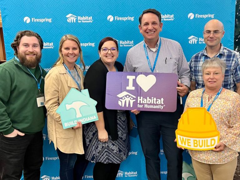 Habitat staff at Indiana conference