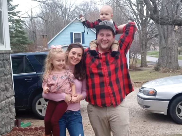Shiann and Derick and kids
